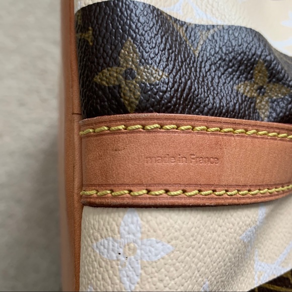 Louis Vuitton monogram rayures petit noe handbag - Picture 3 of 11